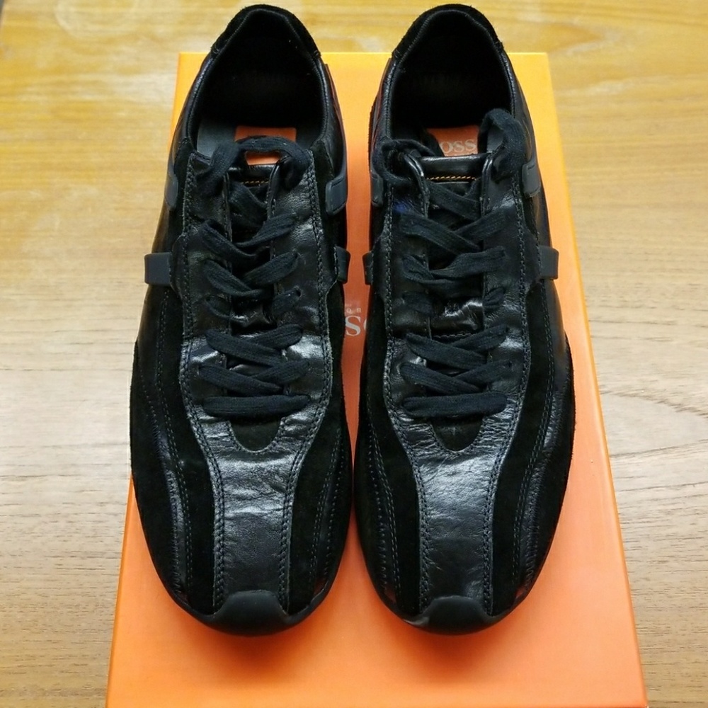 Hugo Boss Mens Black Shoes